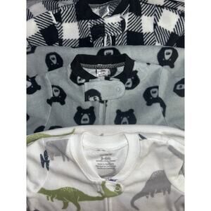 3 Piece Lot Baby Boy 0-9 Month Blanket Sleep Sack Lot Bundle Yoga Sprout Carters